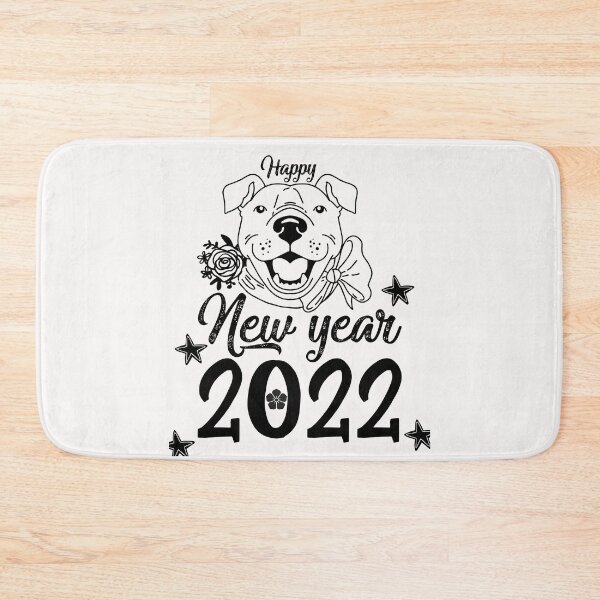 Item preview, Fantastic New Year 2022 Cute Dog Design designed and sold by BhavyaBathla.
