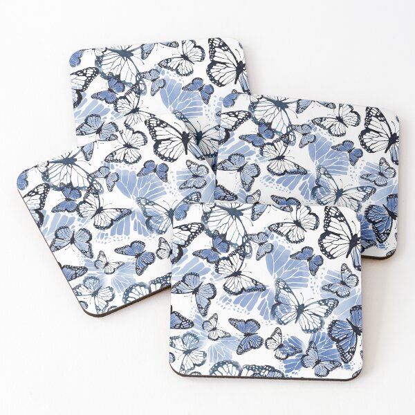 Item preview, Beautiful gentle art blue butterfly designed and sold by LucianaShop.