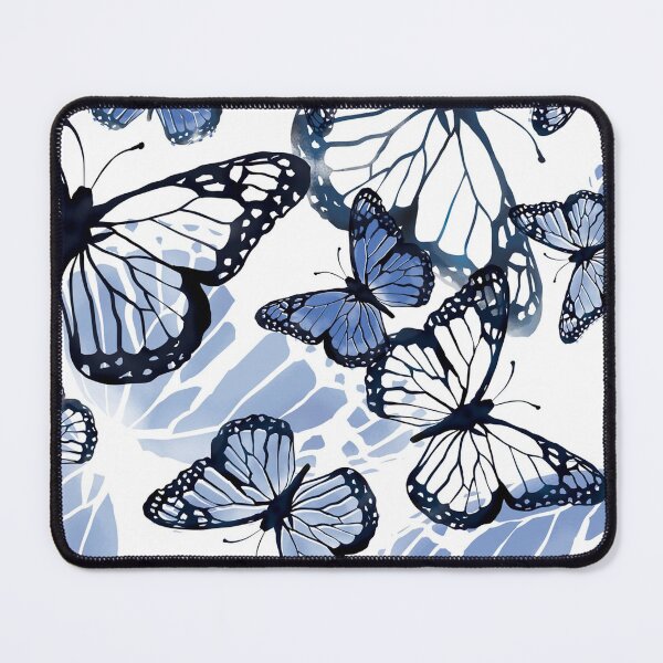 Item preview, Beautiful gentle art blue butterfly designed and sold by LucianaShop.