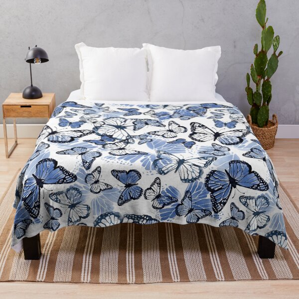 Item preview, Beautiful gentle art blue butterfly designed and sold by LucianaShop.
