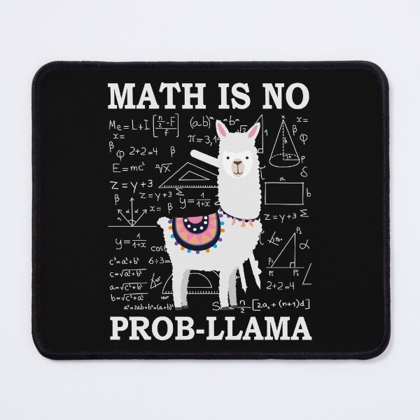 Item preview, Math is No Prob-Llama Back to School designed and sold by AuroraApparel.
