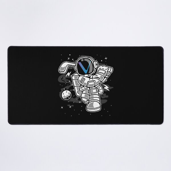 Item preview, Astronaut Golf Vechain VET Coin To The Moon Crypto Token Cryptocurrency Blockchain Wallet designed and sold by AriellaGross.