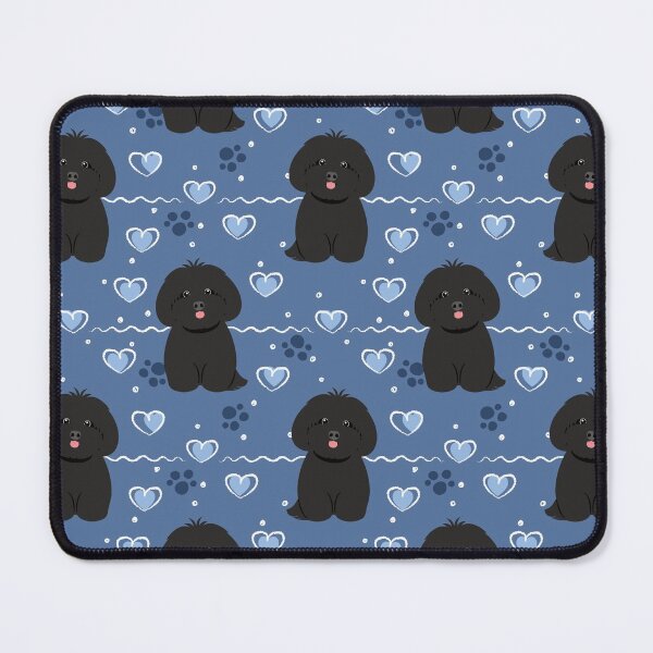 Item preview, Love Black Lhasa Apso Shih Tzu Dog designed and sold by Lulupainting.