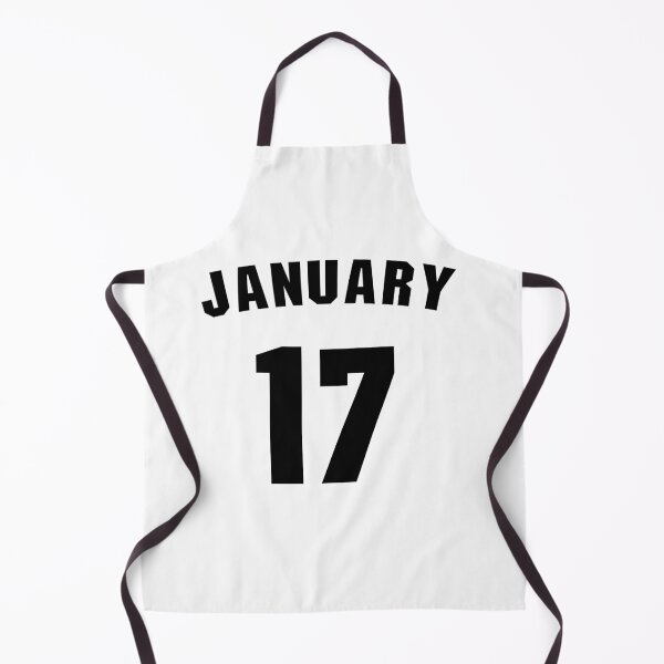 Item preview, Date of birth 17 January birthday gift sport design designed and sold by Panya-Design.