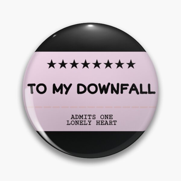 Item preview, Tickets To My Downfall sticker - Machine Gun Kelly designed and sold by alienspink.