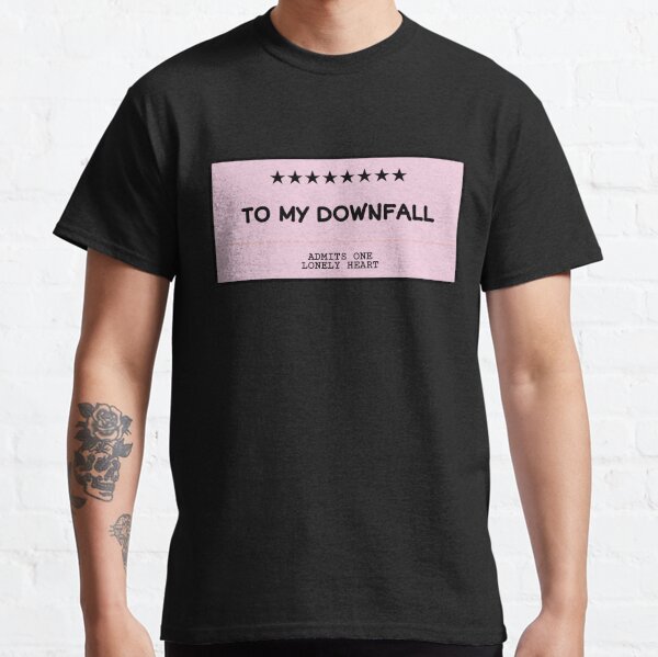 Tickets To My Downfall Sticker - Machine Gun Kelly Classic T-Shirt