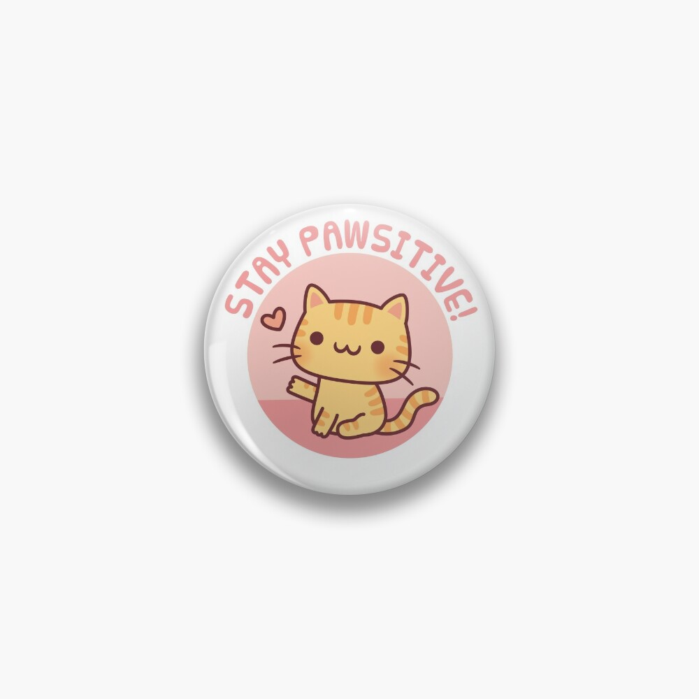 Keep Trying Enamel Pin, Motivation, Motivational, Cat Pin, Kawaii Pin, Cute  Pin
