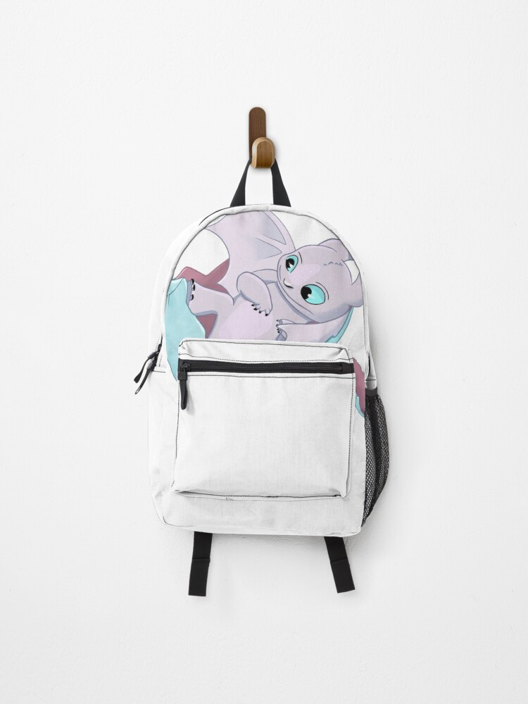 Toothless Night Fury And Light Fury Backpack sold by Couples