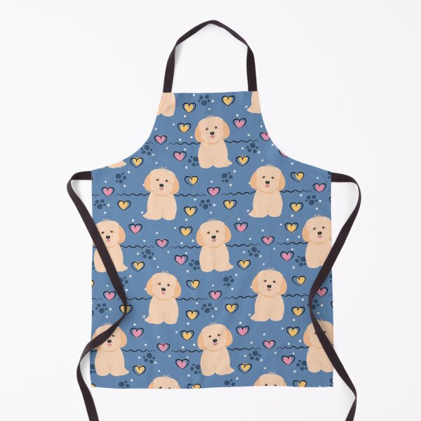 Item preview, Love Cream Apricot Lhasa Apso Shih Tzu Dog designed and sold by Lulupainting.