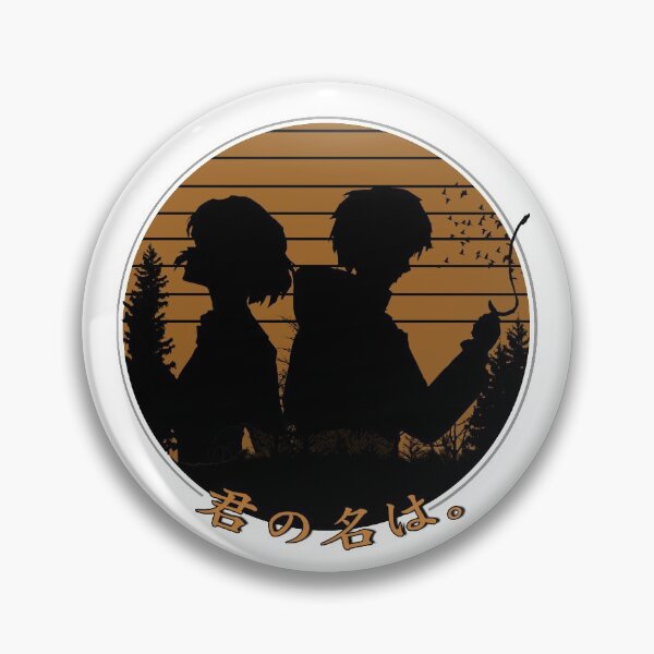 Item preview, kimi no na wa romantic silhoutte retro anime  designed and sold by abangkejepit.