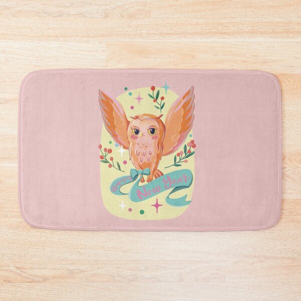 Item preview, Happy new year cute owl designed and sold by Yunipop.