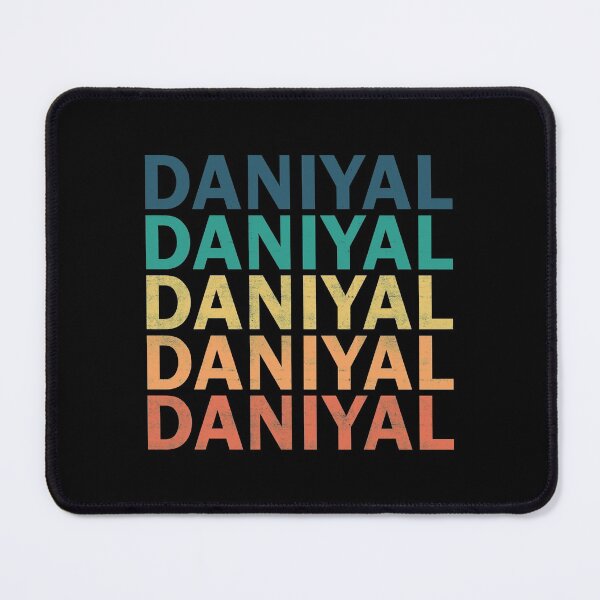 Item preview, Daniyal Name T Shirt - Daniyal Vintage Retro Daniyal Name Gift Item Tee designed and sold by mackpatsy.