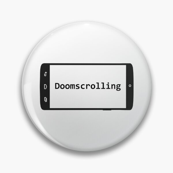 Item preview, funny doomscrolling simple design designed and sold by artirio.