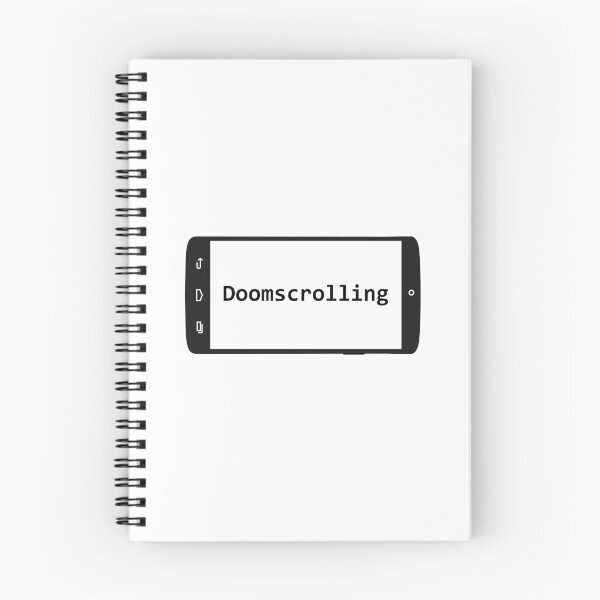 Item preview, funny doomscrolling simple design designed and sold by artirio.