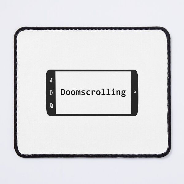Item preview, funny doomscrolling simple design designed and sold by artirio.