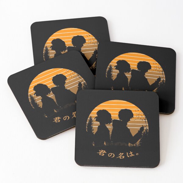 Item preview, kimi no na wa romantic silhoutte retro anime  designed and sold by abangkejepit.