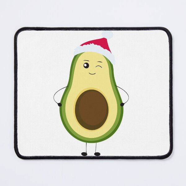 Item preview, Nutrition character avocado, cute food character, Christmas avocado designed and sold by Prime_Store.