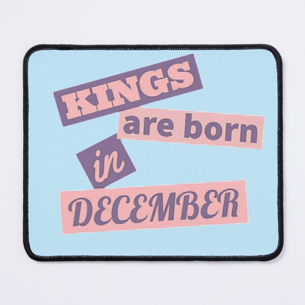 Item preview, Kings are born in december |december birthday designed and sold by vyascreations.