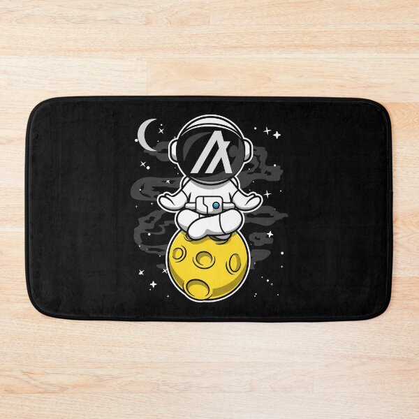 Item preview, Astronaut Yoga Algorand ALGO Coin To The Moon Crypto Token Blockchain Cryptocurrency Wallet designed and sold by JaxonBrown.