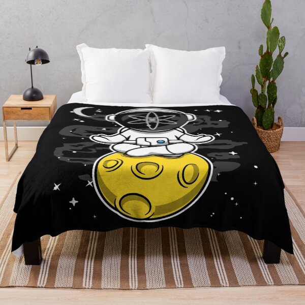 Artikelvorschau, Astronaut Yoga Cosmos ATOM Coin To The Moon Crypto Token Blockchain Cryptocurrency Wallet entworfen und verkauft von JaxonBrown.