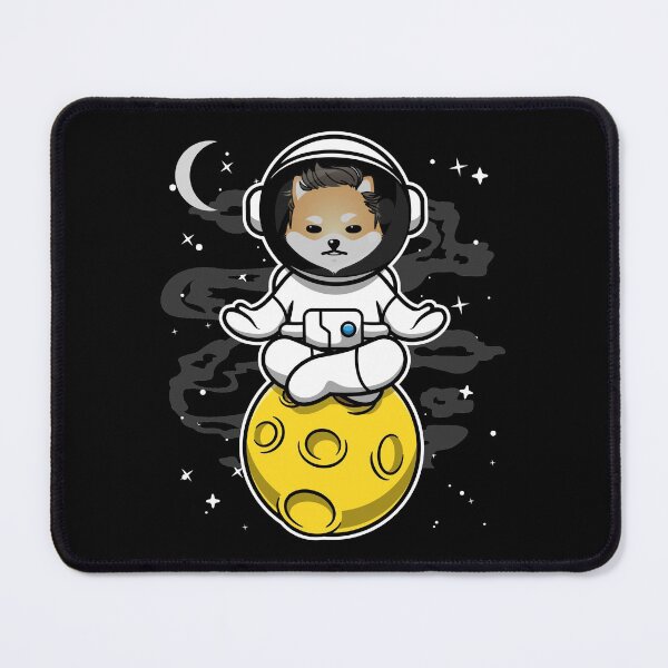 Item preview, Astronaut Yoga Dogelon Mars ELON Coin To The Moon Crypto Token Blockchain Cryptocurrency Wallet designed and sold by JaxonBrown.