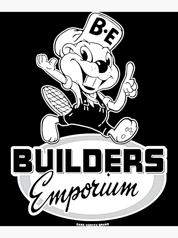 Lámina fotográfica «Builders Emporium Versión "NUEVA" Camiseta de
