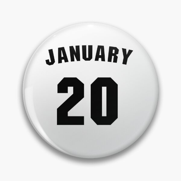 Item preview, Date of birth 20 January birthday gift sport design designed and sold by Panya-Design.