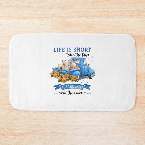 Item preview, Life is short take the trip buy the sheep cat the cake designed and sold by maithithuha.