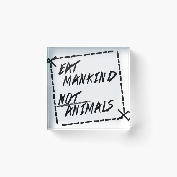 Item preview, Eat mankind not animals designed and sold by Kiboune.