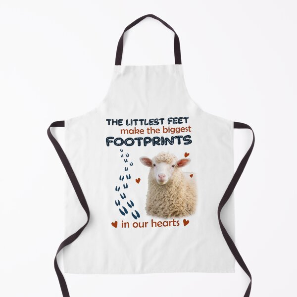 Item preview, The littlest feet make the biggest footprints in our hearts designed and sold by maithithuha.