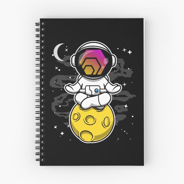 Item preview, Astronauta Yoga HEX Coin To The Moon HEX Crypto Token Blockchain Monedero de criptomonedas designed and sold by JaxonBrown.