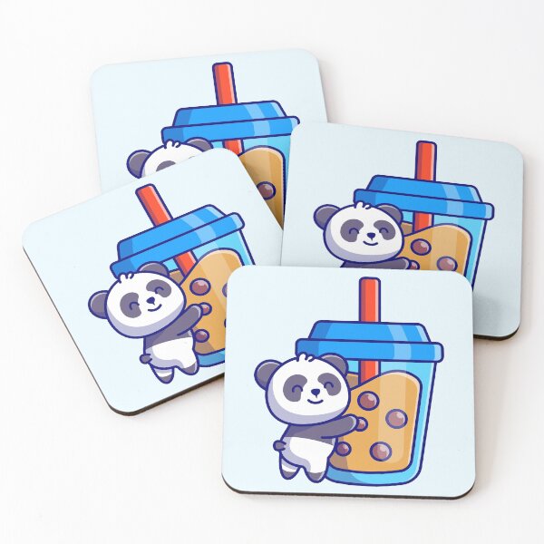 Item preview, Panda Bear Boba Bubble Tea Tapioca Pearls Milk Tea designed and sold by Simplyy  Unique.