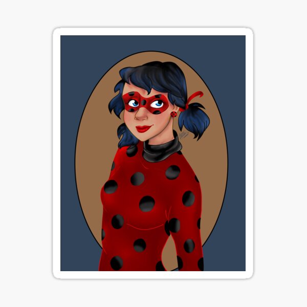 LadyBug Pegatina