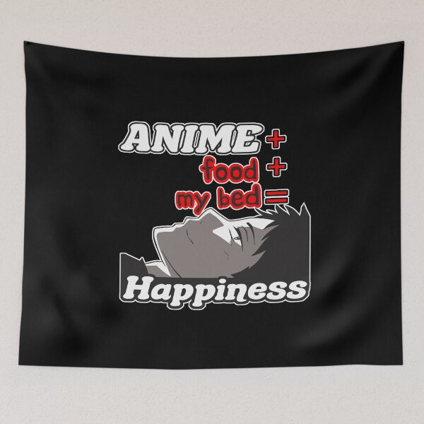 Item preview, Anime Eating My Bed Equals Happiness designed and sold by Merchandiser099.
