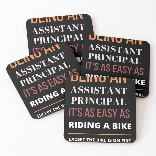Item preview, Being An Assistant Principal It's As Easy As Riding A Bike funny gifts designed and sold by Best Seller ⭐⭐⭐⭐⭐ (586).