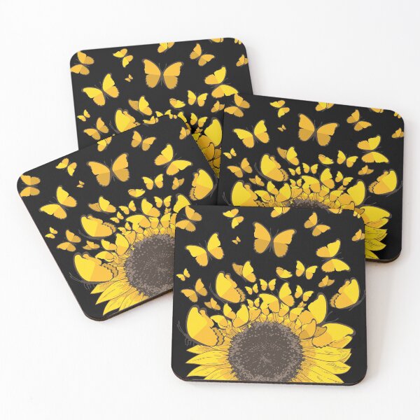 Item preview, Butterfly Sunflower - Cute Vintage Design designed and sold by BSPDesign.