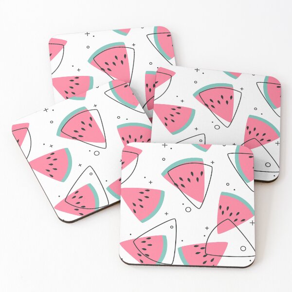 Item preview, Sliced watermelons seamless designed and sold by WillaldShop.
