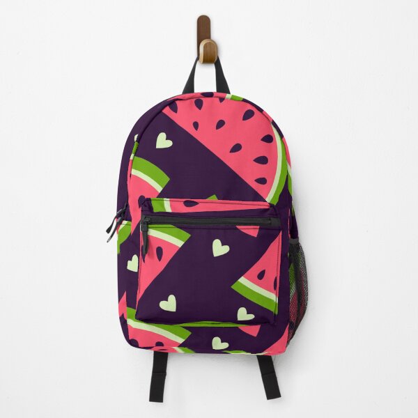 Item preview, Juicy watermelon slices on black designed and sold by WillaldShop.