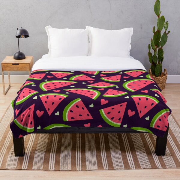 Item preview, Juicy watermelon slices on black designed and sold by WillaldShop.