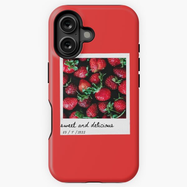 Vista previa del artículo con la obra «fresas polaroid.», diseñado y vendido por Pratyush1111.