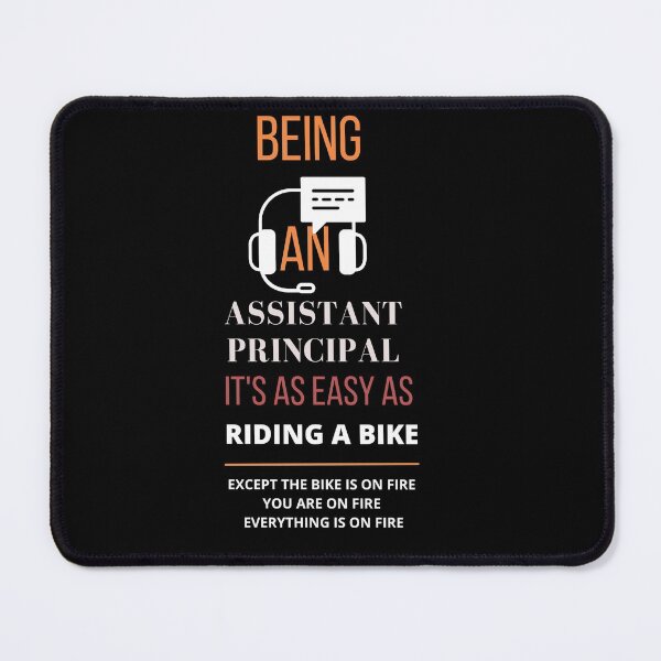 Item preview, Being An Assistant Principal It's As Easy As Riding A Bike funny gifts designed and sold by Best Seller ⭐⭐⭐⭐⭐ (586).