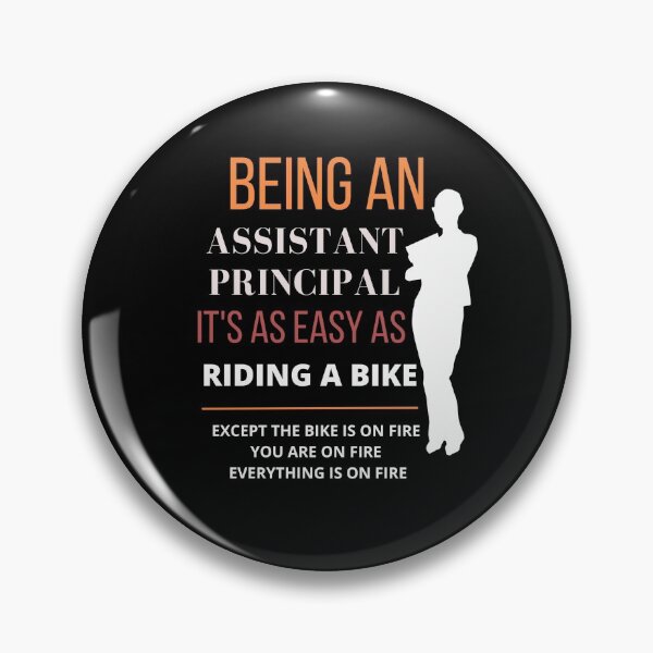 Item preview, Being An Assistant Principal It's As Easy As Riding A Bike funny gifts designed and sold by Best Seller ⭐⭐⭐⭐⭐ (586).