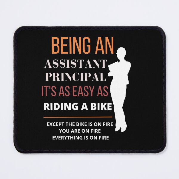 Item preview, Being An Assistant Principal It's As Easy As Riding A Bike funny gifts designed and sold by Best Seller ⭐⭐⭐⭐⭐ (586).
