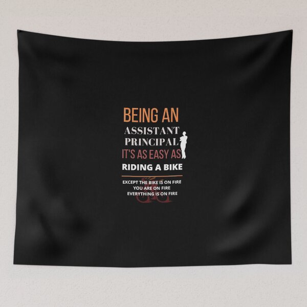 Item preview, Being An Assistant Principal It's As Easy As Riding A Bike funny gifts designed and sold by Best Seller ⭐⭐⭐⭐⭐ (586).