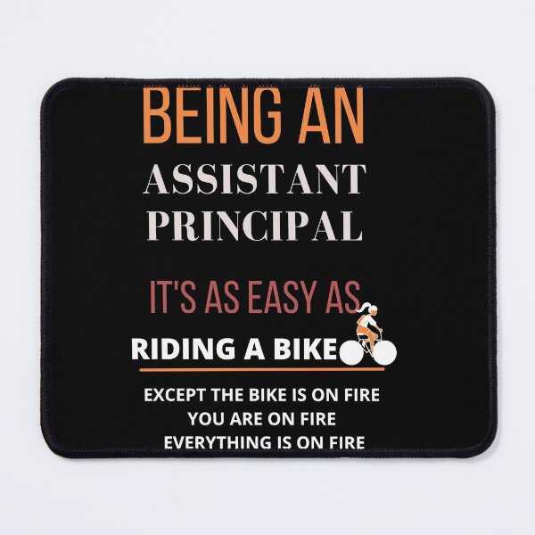 Item preview, Being An Assistant Principal It's As Easy As Riding A Bike funny gifts designed and sold by Best Seller ⭐⭐⭐⭐⭐ (586).