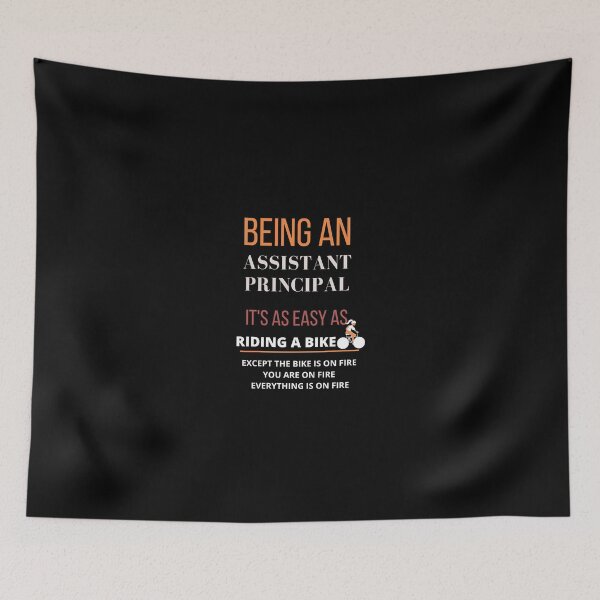 Item preview, Being An Assistant Principal It's As Easy As Riding A Bike funny gifts designed and sold by Best Seller ⭐⭐⭐⭐⭐ (586).