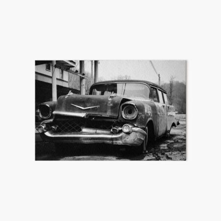 Old Chevy II Art Board Print