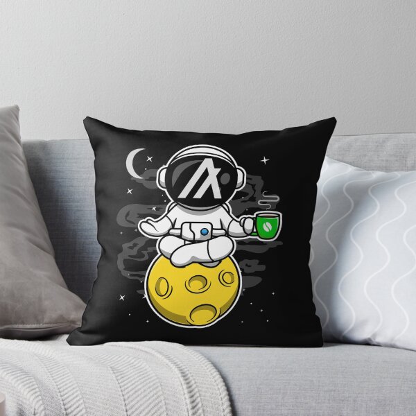 Item preview, Astronauta Yoga Café Algo y ALGO Coin To The Moon Crypto Token Blockchain Monedero de criptomonedas designed and sold by JaxonBrown.