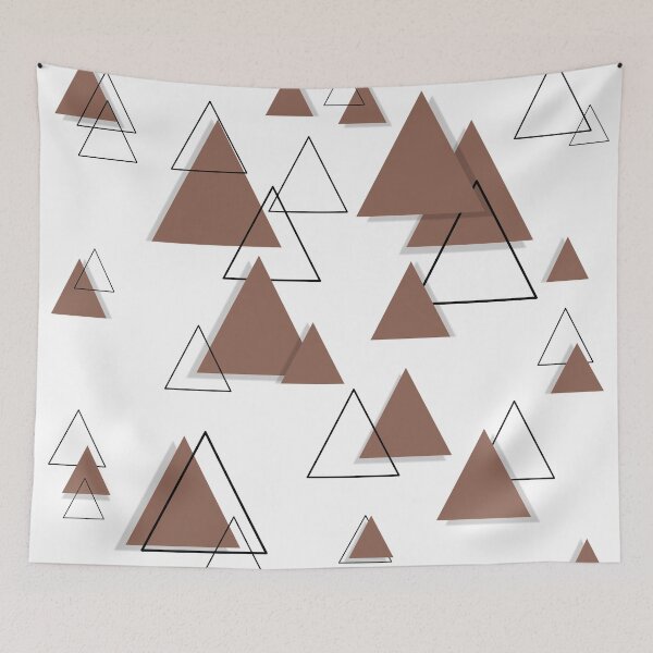 Item preview, Geometric Triangle Art designed and sold by Tshirtstory.