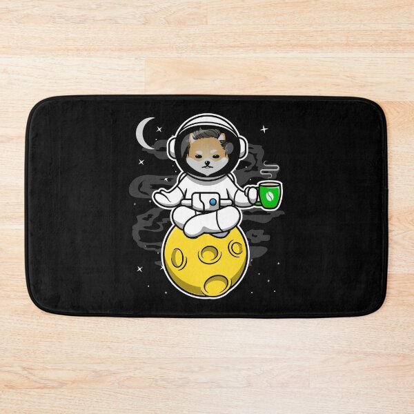 Item preview, Astronaut Yoga Coffee Dogelon Mars ELON Coin To The Moon Crypto Token Blockchain Cryptocurrency Wallet designed and sold by JaxonBrown.